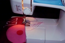 It's best to do this before stitching the outer lining)